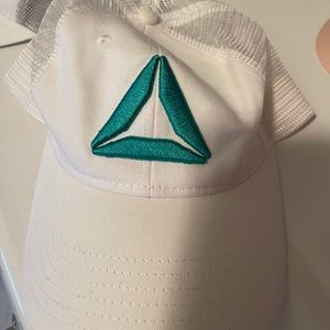 Women’s white Reebok hat